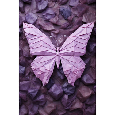 Purple Butterfly Canvas